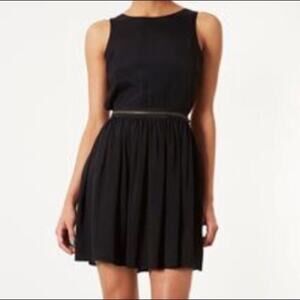 Topshop Exposed Zipper Party Dress